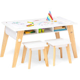 ALL 4 KIDS Axel Craft Play Table and 2 Chairs Set