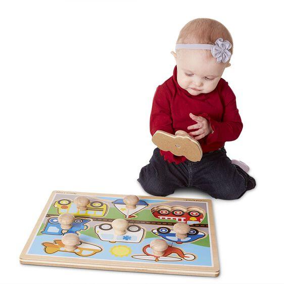 Melissa & Doug Vehicles Jumbo Knob Puzzle