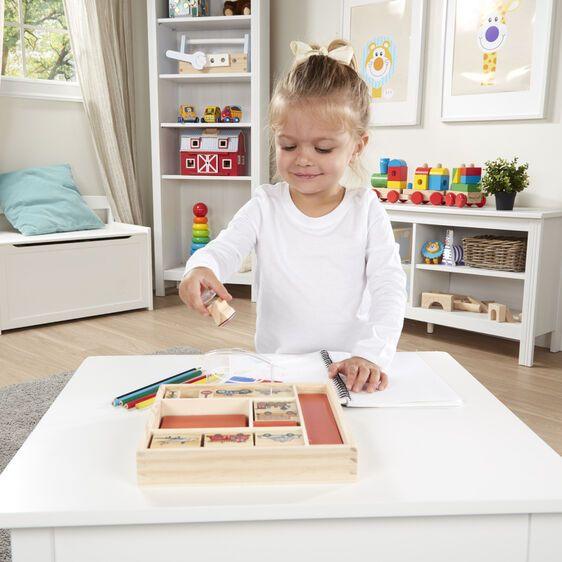 Melissa & Doug Vehicle Stamp Set