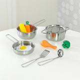 KidKraft Deluxe Cookware Set with Food