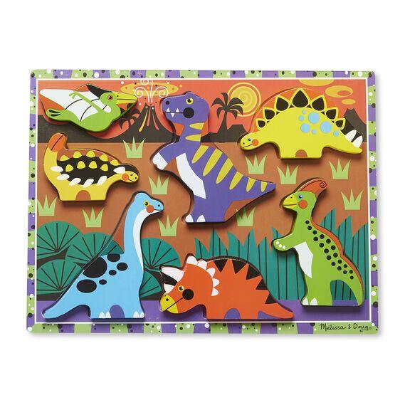 Melissa & Doug Dinosaurs Chunky Puzzle