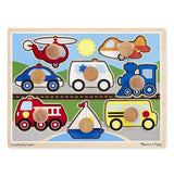 Melissa & Doug Vehicles Jumbo Knob Puzzle