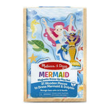 Melissa & Doug Mermaid Magnetic Dress-Up Play Set