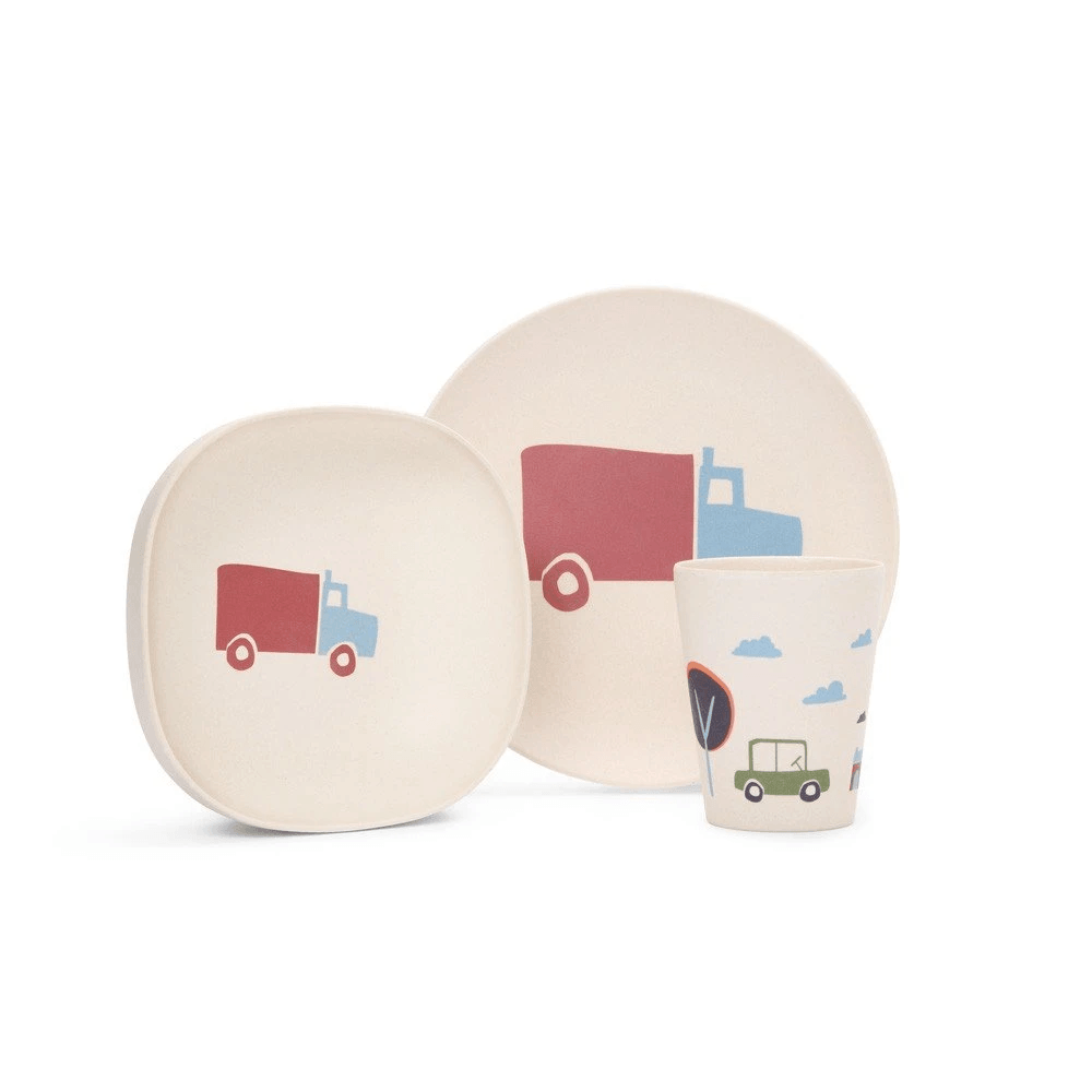 Penny Scallan Bamboo Mealtime Set - Big City