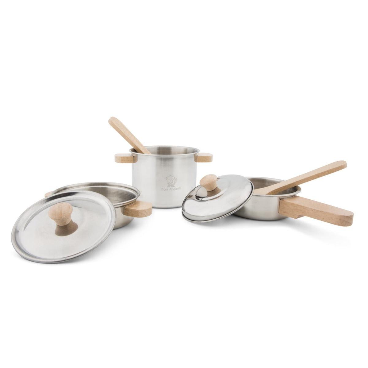 New Classic Toys Metal Pan Set