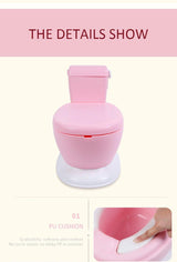 Joy Baby My First Toilet Training Potty with Sound - Pink