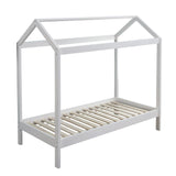 ALL 4 KIDS Layla White Wooden House Single Bed