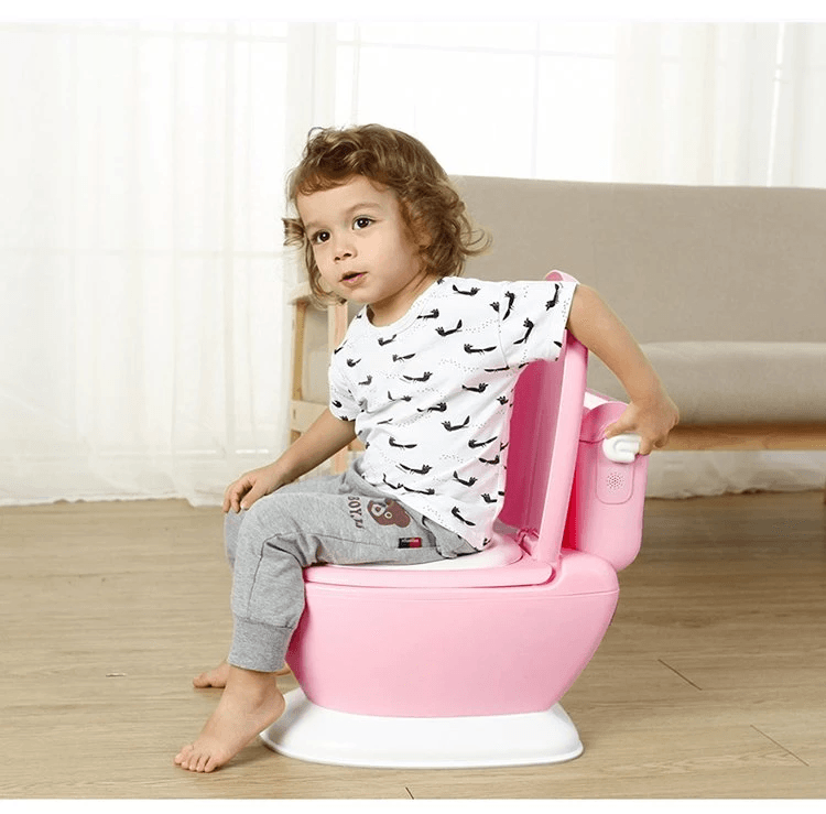 Joy Baby My First Toilet Training Potty with Sound - Pink