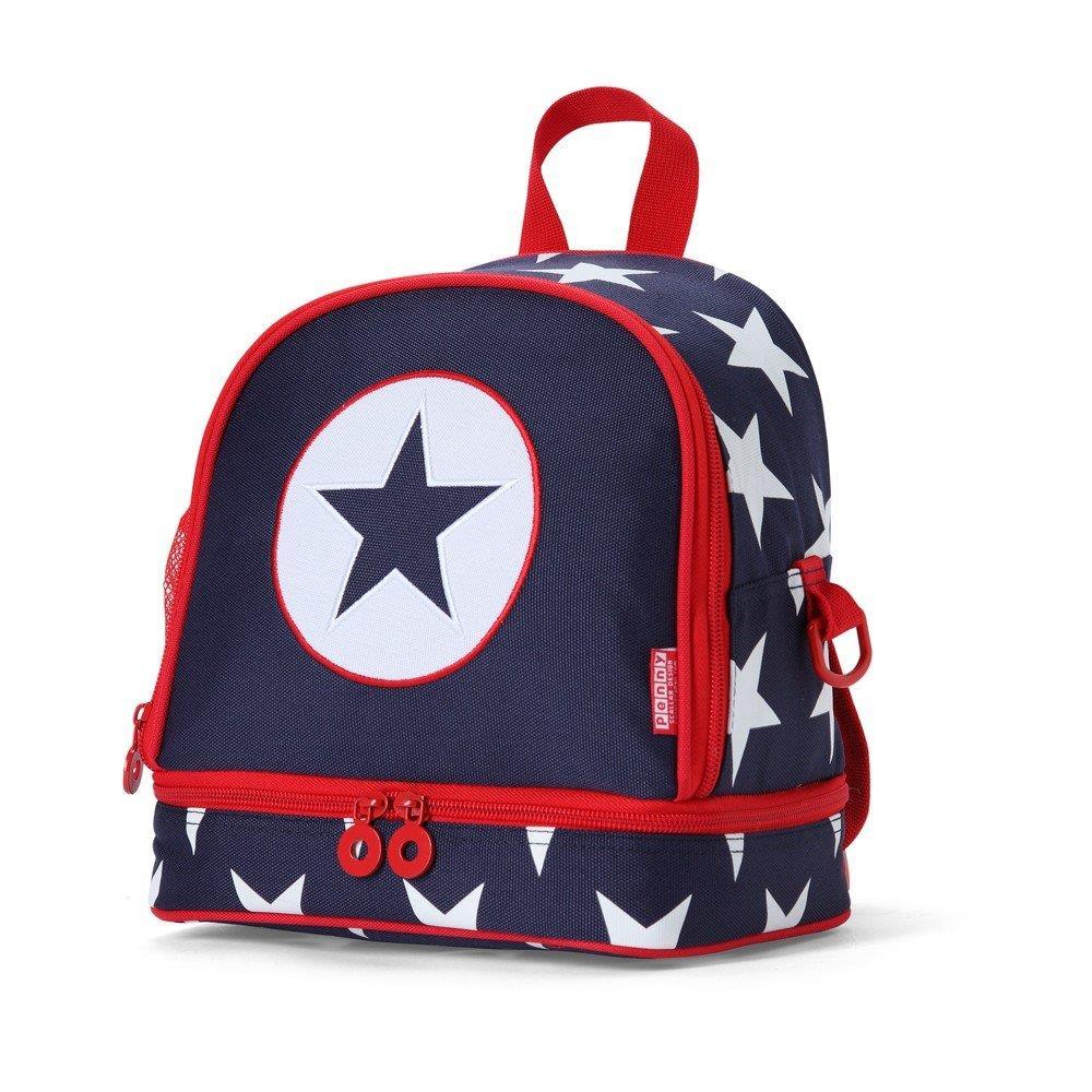 Penny Scallan Junior Backpack with Safety Rein - Navy Star