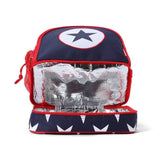 Penny Scallan Junior Backpack with Safety Rein - Navy Star