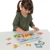 Melissa & Doug Around the House Sound Puzzle - 8pc