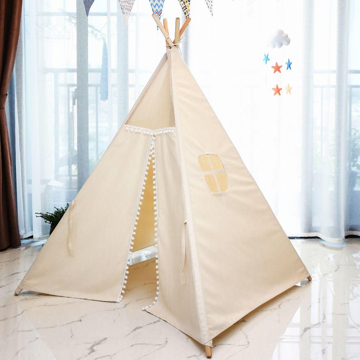 ALL 4 KIDS Della Lace Kids Square Teepee Tent