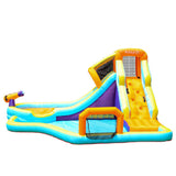 Air My Fun Climb Time Jumping Castle with Slide and Shooting Gun