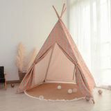 All 4 Kids Orange Unicorn Teepee