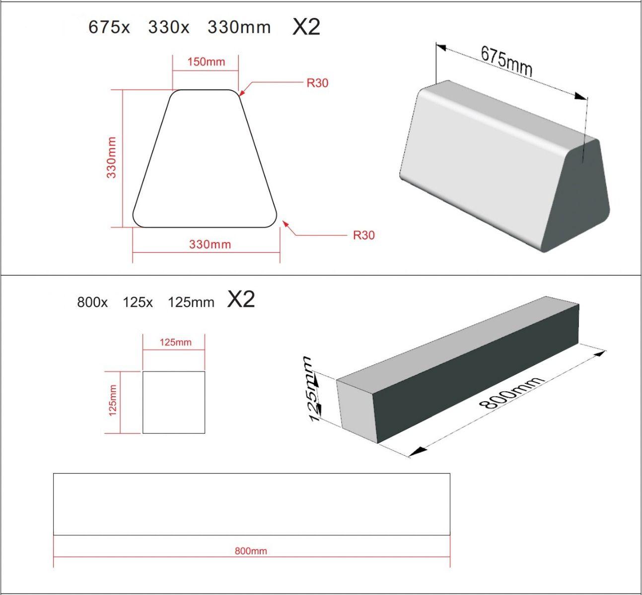 All 4 Kids Ethan 10 PCS Modular Play Couch - Green