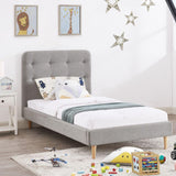 All 4 Kids Camila Fabric Single Bed