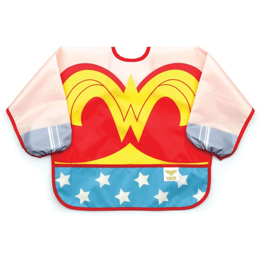 Bumkins Costume Sleeved Bib - Wonder Woman