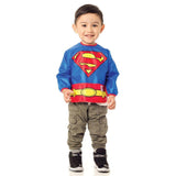 Bumkins Costume Sleeved Bib - Superman