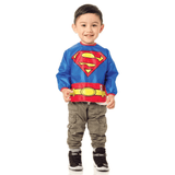 Bumkins Costume Sleeved Bib - Superman