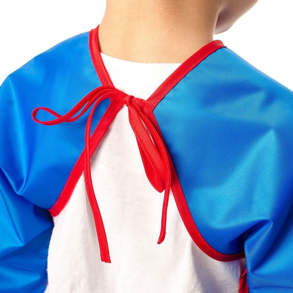 Bumkins Costume Sleeved Bib - Superman