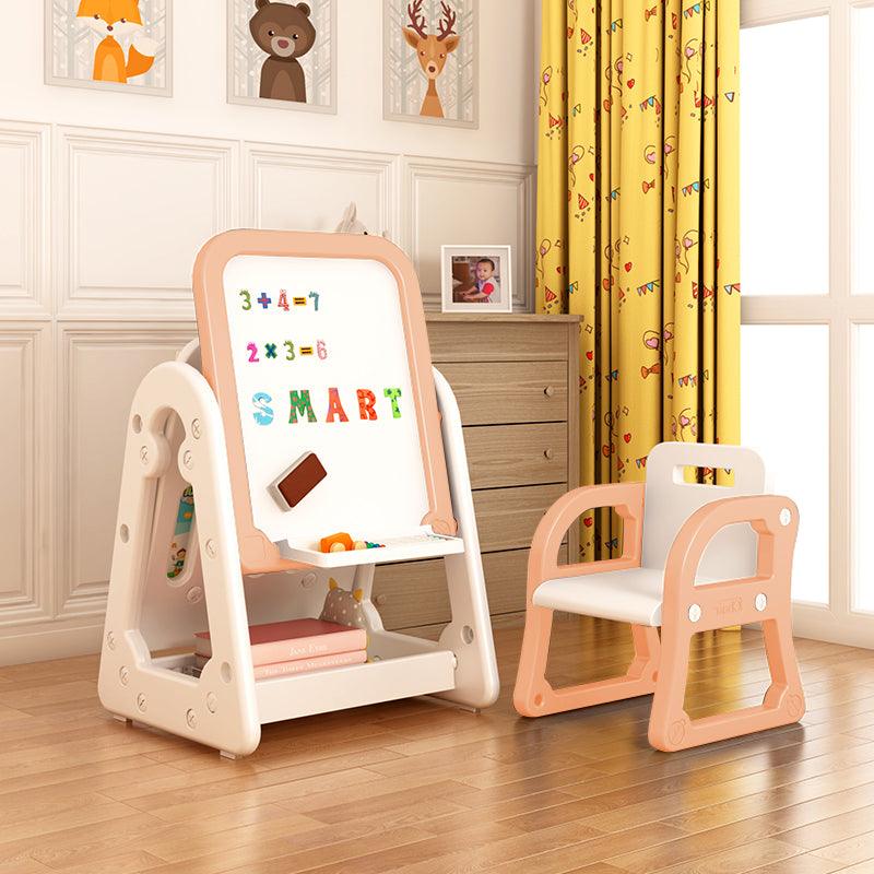 ALL 4 KIDS Nova Magnetic 2 in1 Bookcase and Easel - Pink