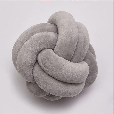 ALL 4 KIDS Nordic Style Soft Velour Knot Ball - Grey