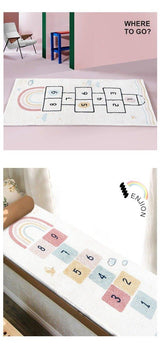 ALL 4 Kids Rainbow Hopscotch Rug