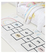 ALL 4 Kids Rainbow Hopscotch Rug