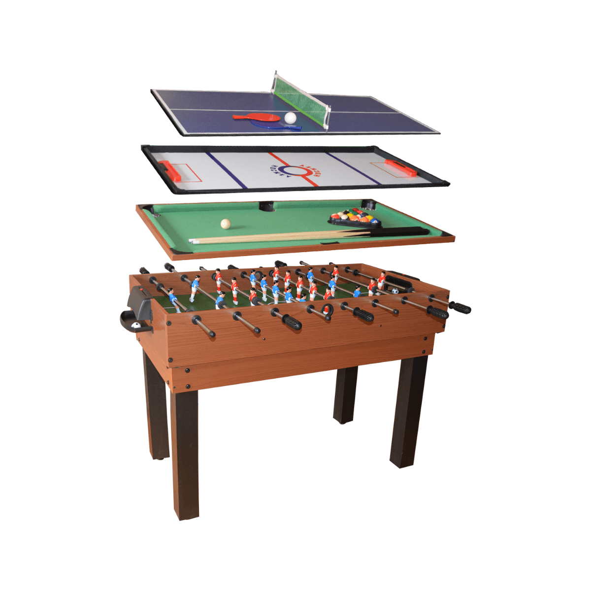 All 4 Kids James 4 in 1 4FT Activity Entertainment Foosball Table