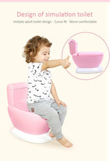 Joy Baby My First Toilet Training Potty with Sound - Pink