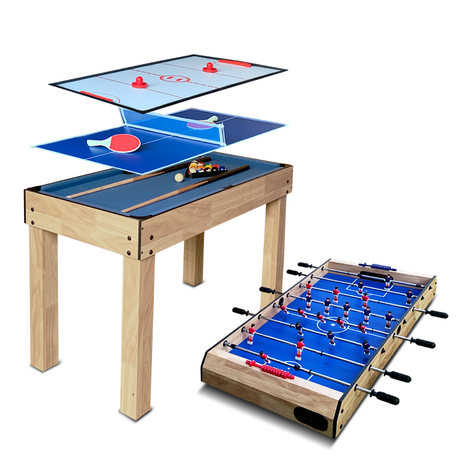All 4 Kids Maxwell 4 in 1 4FT Activity Entertainment Play Foosball Table