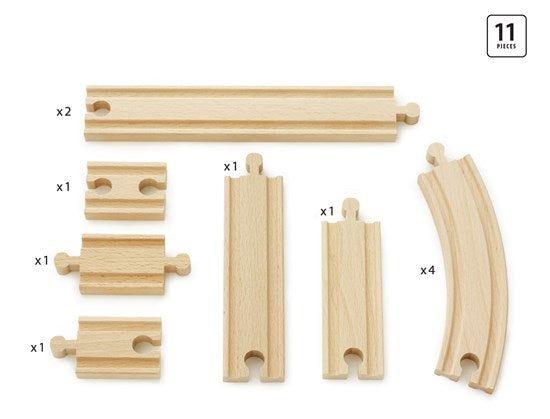 BRIO Tracks - Beginner Expansion Pack 11 pieces