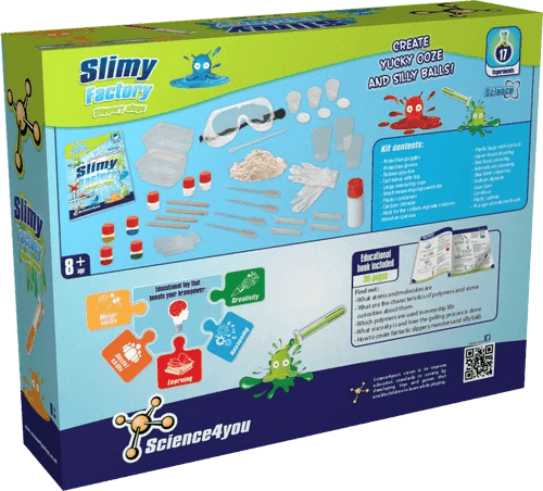 Science4you Super Kit - Slimy Factory - Slippery slugs