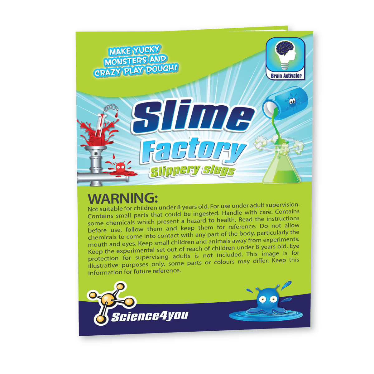 Science4you Super Kit - Slimy Factory - Slippery slugs