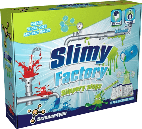 Science4you Super Kit - Slimy Factory - Slippery slugs