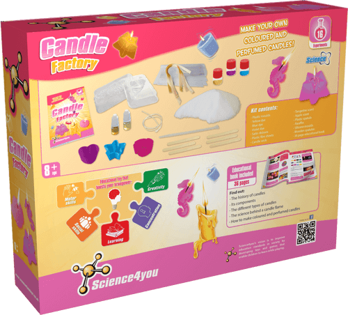 Science4you Super Kit - Candle Factory