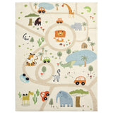 All 4 Kids Zoo Map Rug