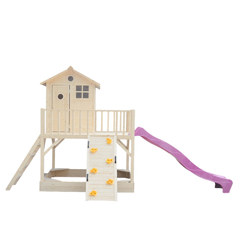 ALL 4 KIDS Large Outdoor Play Center with Slide