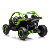 ALL 4 KIDS Licensed Can-Am RC Kids ride on UTV Car - Green