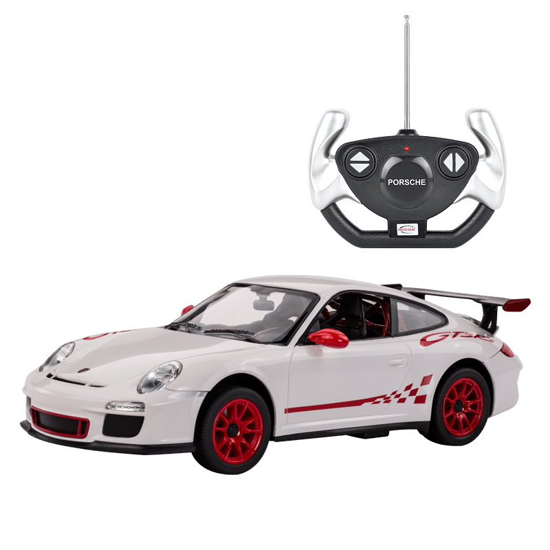 Rastar Licensed 1:14 Radio Control Car - Porsche 911 GT3 RS White