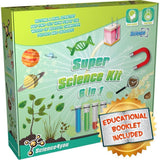 Science4you Super Kit - Super Science Kit 6 in 1