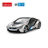 Rastar Licensed 1:14 Radio Control Car - BMW I8 with Interior Light