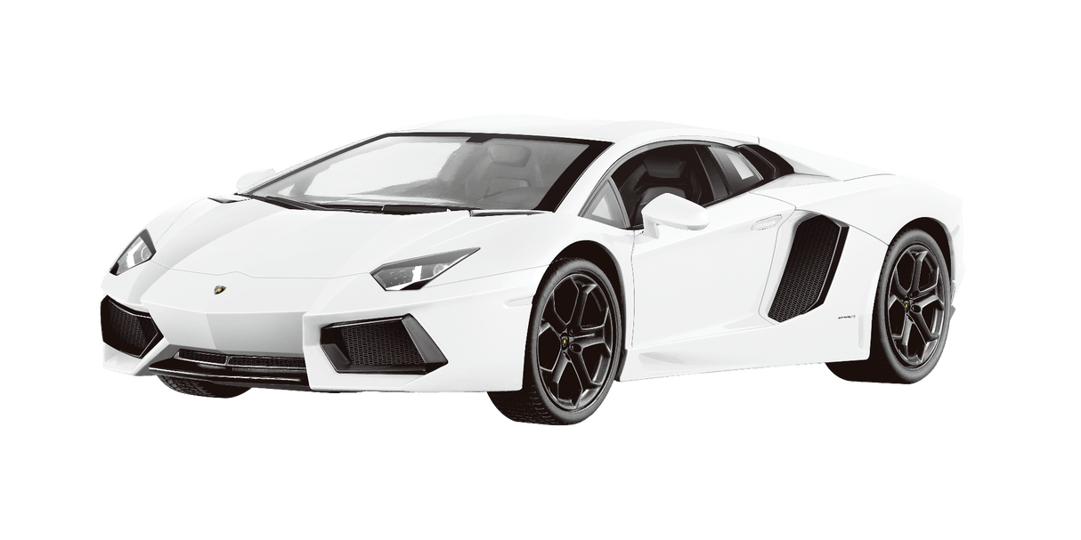 Rastar Licensed 1:10 Radio Control Car - Lamborghini Aventador LP700-4 White