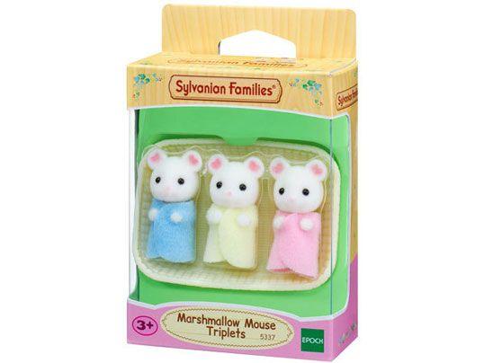 Sylvanian Families Marshmallow Mouse Family