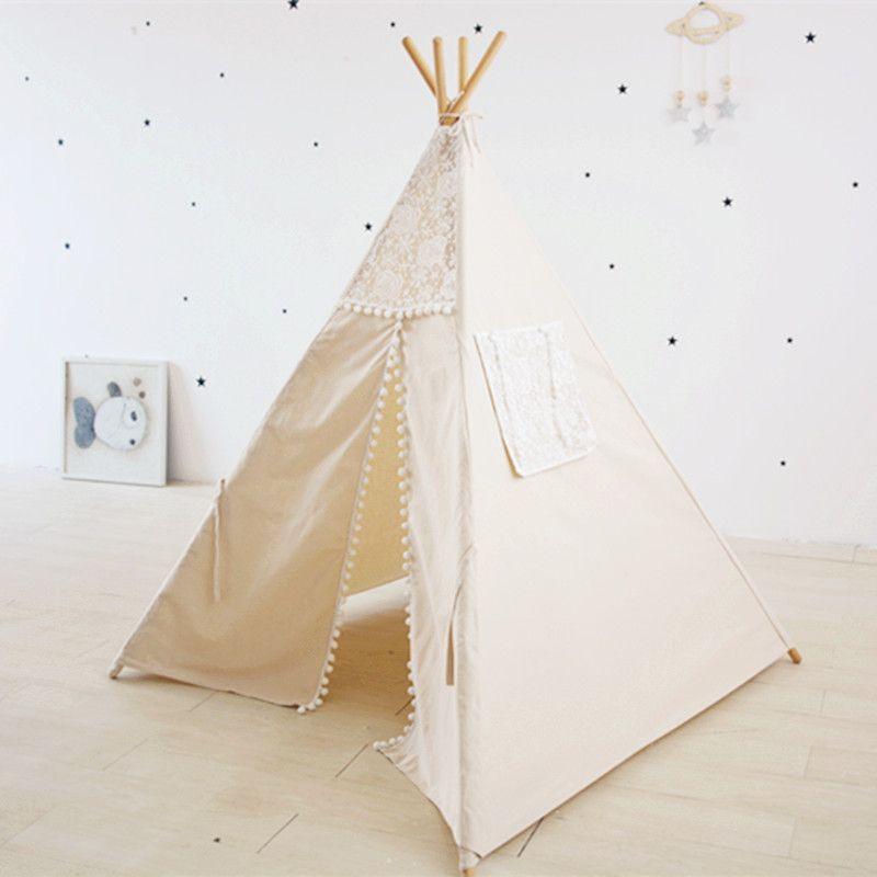 ALL 4 KIDS Della Lace Kids Square Teepee Tent