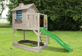 ALL 4 KIDS Brooklyn Cubby House with Slide and Sand Pitch