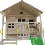 ALL 4 KIDS Aiden Huge Cubby House with Slide and Sand Pitch