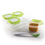 Oxo Tot Baby Blocks Freezer Storage Containers 4oz (118ml) - Green