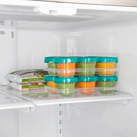 Oxo Tot Baby Blocks Freezer Storage Containers 2oz - Teal