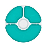 Oxo Tot Divided Plate - Teal